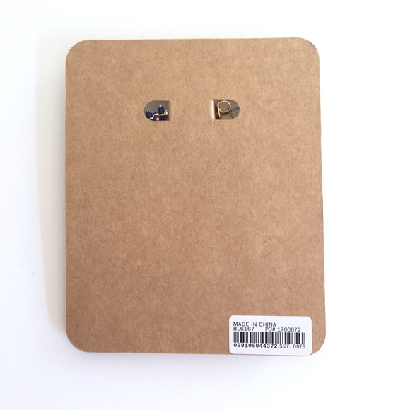 J. Crew Beaded Hoop Earrings - Picture 4 of 4